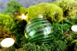 Palla di Natale Verde/Oro - immagine 2